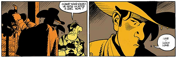 Extrait de L'Homme qui tua Lucky Luke