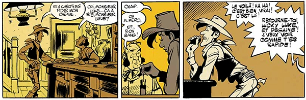 Extrait de L'Homme qui tua Lucky Luke