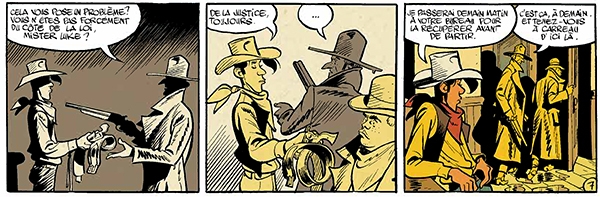 Extrait de L'Homme qui tua Lucky Luke