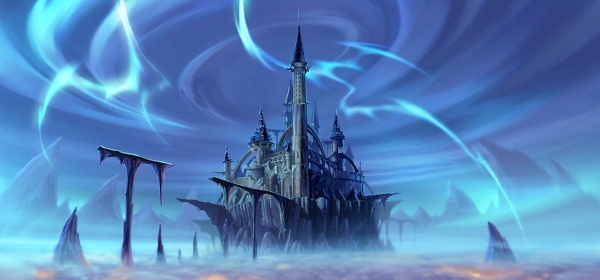 Vue sur Casthell du dessin animé Les Légendaires Vue sur Casthell, tirée du dessin animé Les Légendaires