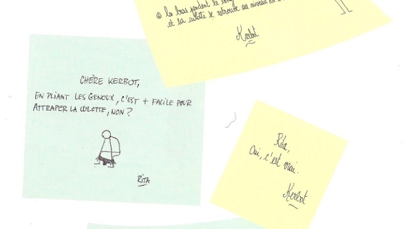 Les dialogues post-it