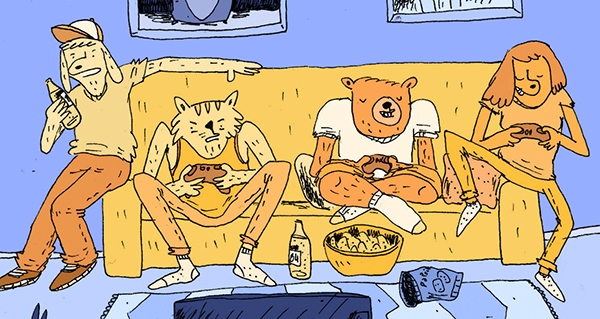Extrait du blog Salut les copains Les moments passés avec son amie inspirent à Anaïs de belles scènes d'amitié