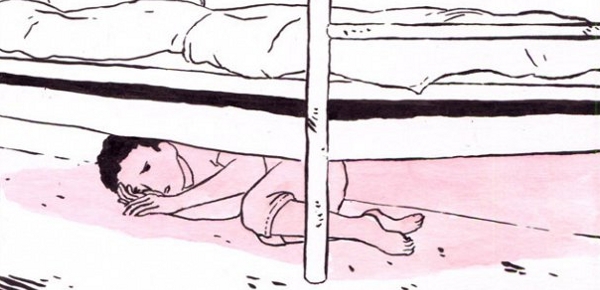 Dans Autopunition, Quentin ressasse un souvenir douloureux de son enfance...