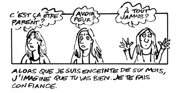 Dans L'hôte, le gîte, et le couvert, Fanny raconte son quotidien de jeune maman !