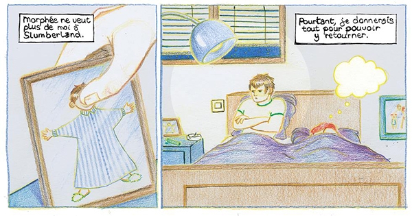 Extrait de Little Nemo in Bédéland : Slumberless p Extrait de Little Nemo in Bédéland : Slumberless par Charlotte Vermesch