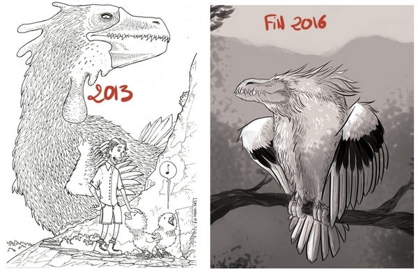 En trois ans, Le Vilain n'a jamais cessé de remplir son blog de curieuses créatures ! 