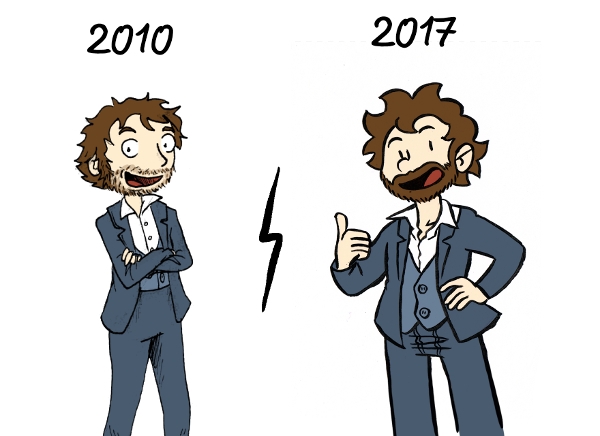 En sept ans, Bolä a eu le temps de parfaire son trait vectoriel !