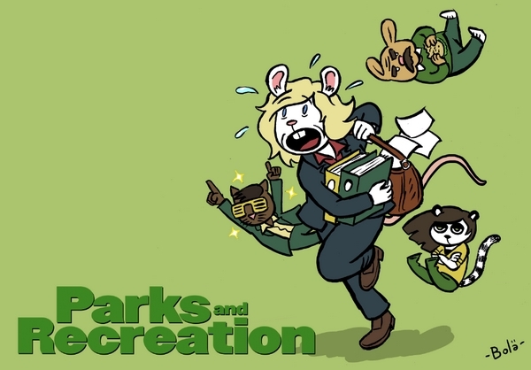 Dans ses planches, Bolä se met dans des situations aussi déjantées qu'un épisode de Parks and Recreation.
