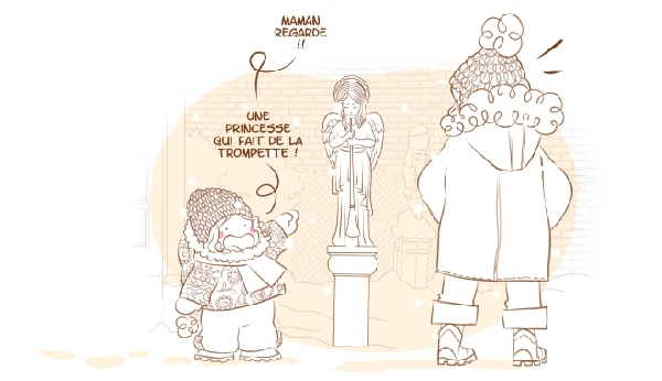 Extrait d'Un Ange passe Grâce à ses enfants, MiniKim a plus d'une histoires amusantes à nous raconter !