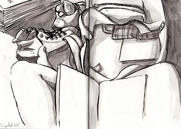 Biskotz en 3 dessins (3/3) Biskotz nous partage ses sessions créatives. Pour en voir le résultat, rendez-vous sur son blog !