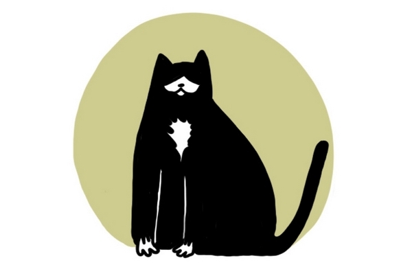 Margaux Chetteau en 3 dessins (2/3) Dans la BD comme dans la vraie vie, le chat de Margaux reste le plus fidèles des compagnons.