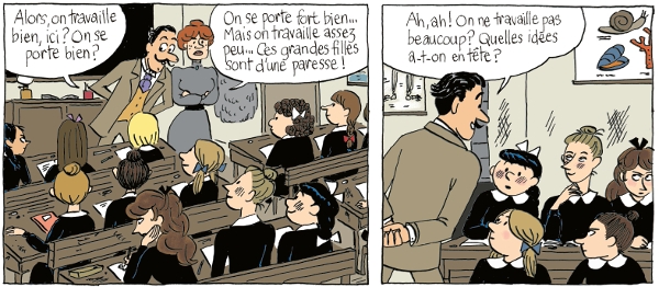 Claudine à l'école de Colette adaptée par Lucie Durbiano (BD) Ent_313_1522151620-939965