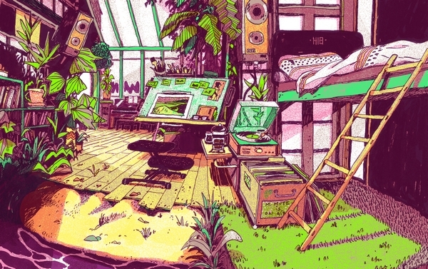 Hugo de Faucompret en 3 dessins (3/3) Avant de visiter l'atelier de Hugo de Faucompret, rendez-vous sur son blog !