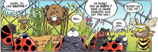 Avec Les Insectes en BD on apprend en s'amusant !