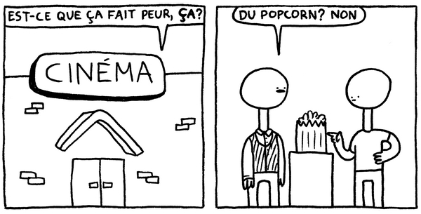 Alex Lévesque puise dans n'importe quelle situation du quotidien pour injecter à ses BD une bonne dose d'absurdité !