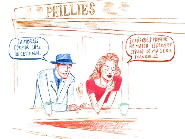 Pour cette Toile montante, Robabée nous reinterprété son oeuvre favorite : la toile Nightwalks de Tom Hopper
