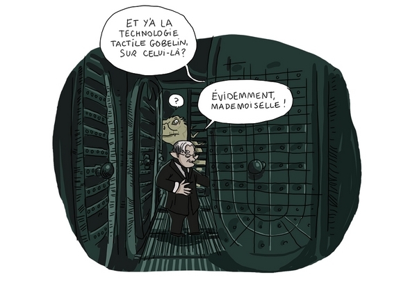 Extrait de Gringotts Dans les planches de Bazil, la science peut rencontrer l'univers de Harry Potter.