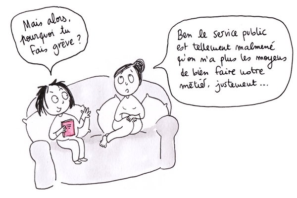 Extrait du billet publié le 22 mai 2018 Grâce au décor familial, les auteurs d'Ah d'accord abordent la politique au plus près du quotidien des gens.