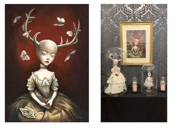 Les volumes de Benjamin Lacombe et Julien Martinez