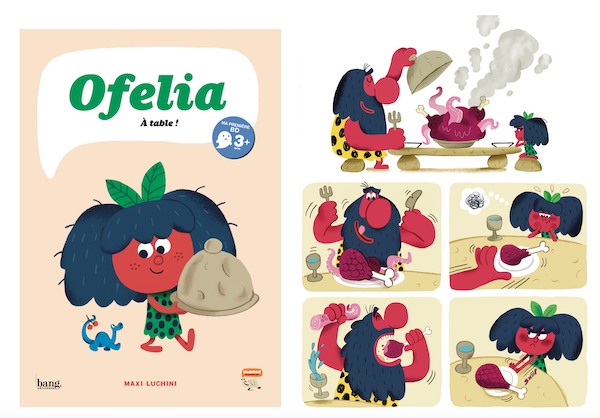 Ofelia, à table! sera en librairie à partir du 02/09/2021