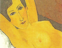 reproduction de Modigliani