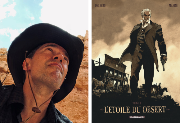 Enrico Marini s'est lancé dans le Western avec L'Étoile du désert