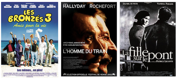 Plusieurs films de Patrice Leconte