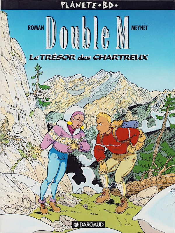 La couverture du premier tome de Double M