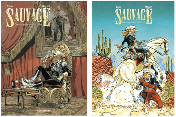 Sa dernière série, Sauvage (couverture du Toem 2)