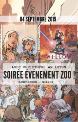 Soirée événement Zoo avec Christophe Arleston !