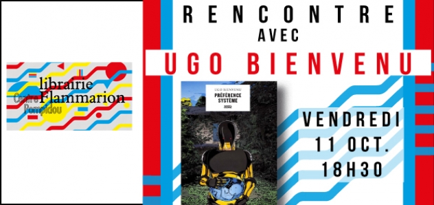 Affiche dédicace Ugo Bienvenu