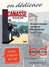 Dédicace de Véronique Grisseaux, Jack Domon et Fabrice Lehmann le jeudi 10 mars