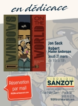 Dédicace de Jon Sack et Robert Mailer Anderson