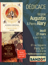 Dédicace Virginie Augustin et Pierre Alary