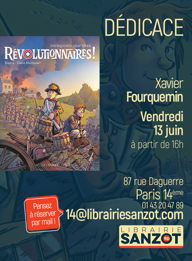Dédicace Xavier Fourquemin