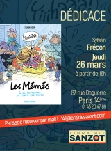 Dédicace Sylvain Frécon