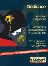 Dédicace Antonio Lapone