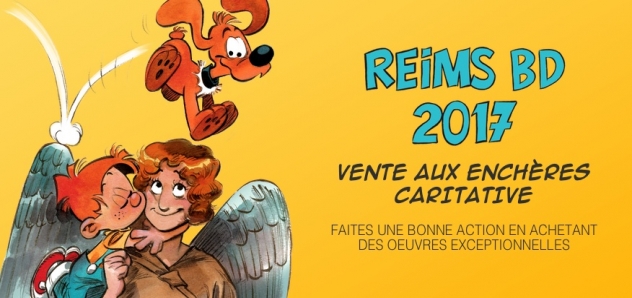 Vente aux enchères BD caritative
