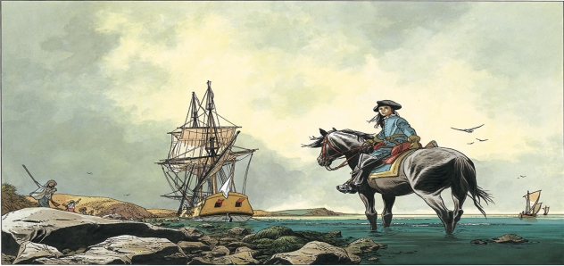 Extrait n°1 de la bd tome 5 par Léo