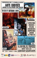 ARTS CROISÉS : 5 MAÎTRES DE LA BD EXPOSENT LEURS PEINTURES