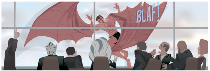 Extrait n°1 de la bd tome 1 par Arthur De Pins ©Arthur de Pins, Dupuis, 2013