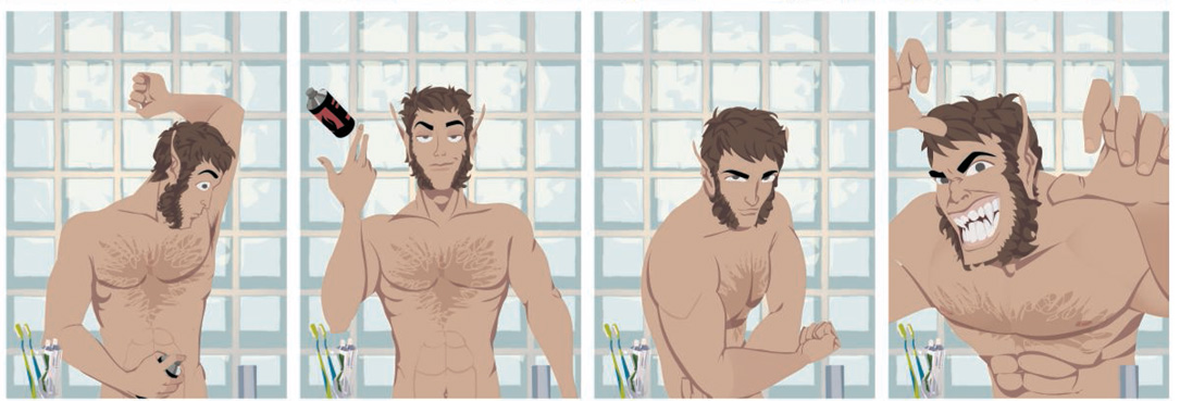 Extrait n°2 de la bd tome 1 par Arthur De Pins ©Arthur de Pins, Dupuis, 2013