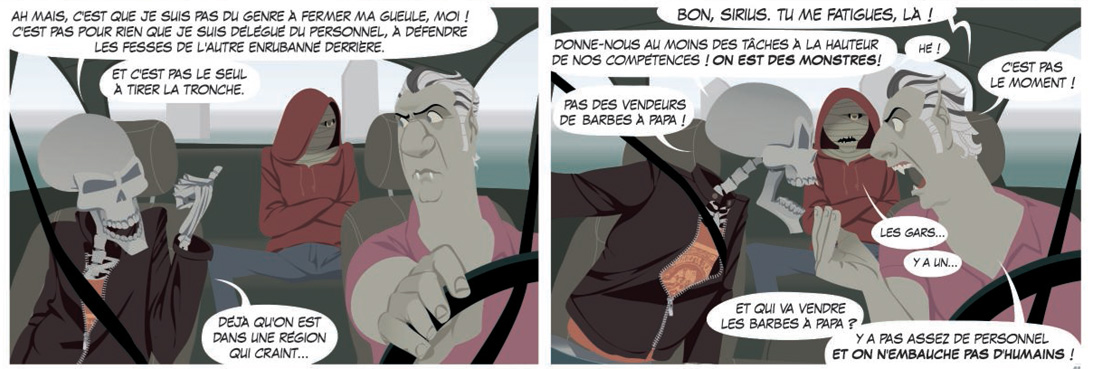 Extrait n°1 de la bd tome 7 par Céline Fraipont ©Arthur de Pins, Dupuis, 2013