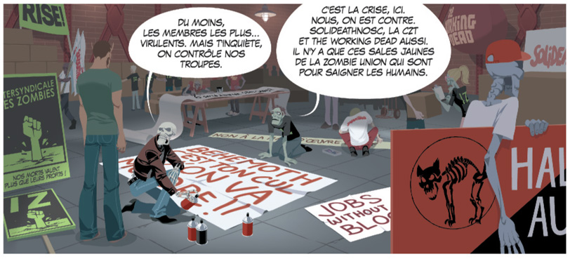 Extrait n°2 de la bd tome 7 par Céline Fraipont ©Arthur de Pins, Dupuis, 2013
