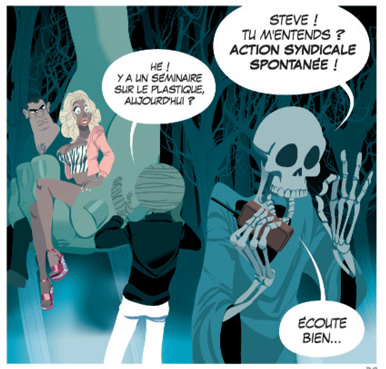 Extrait n°3 de la bd tome 7 par Céline Fraipont ©Arthur de Pins, Dupuis, 2013
