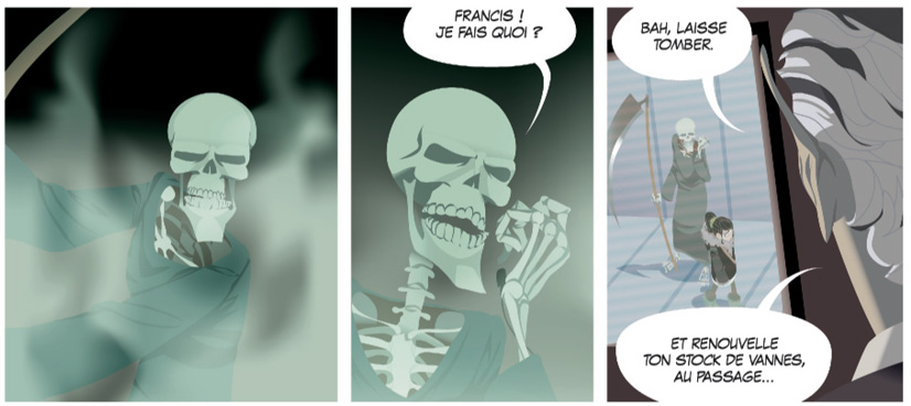Extrait n°5 de la bd tome 7 par Céline Fraipont ©Arthur de Pins, Dupuis, 2013