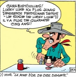 Extrait de Lucky Luke T.34