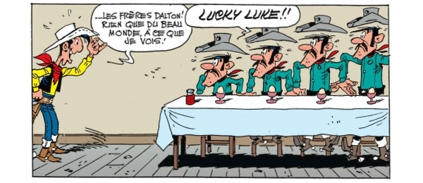 Extrait de Lucky Luke T.34