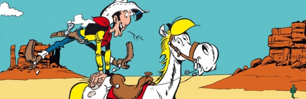 Série complète fèves épiphanie Lucky Luke dessin animé